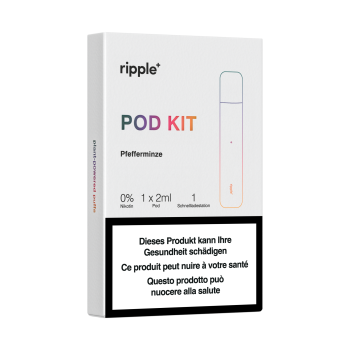 ripple+ Starter Kit Peppermint – 0% Nikotin